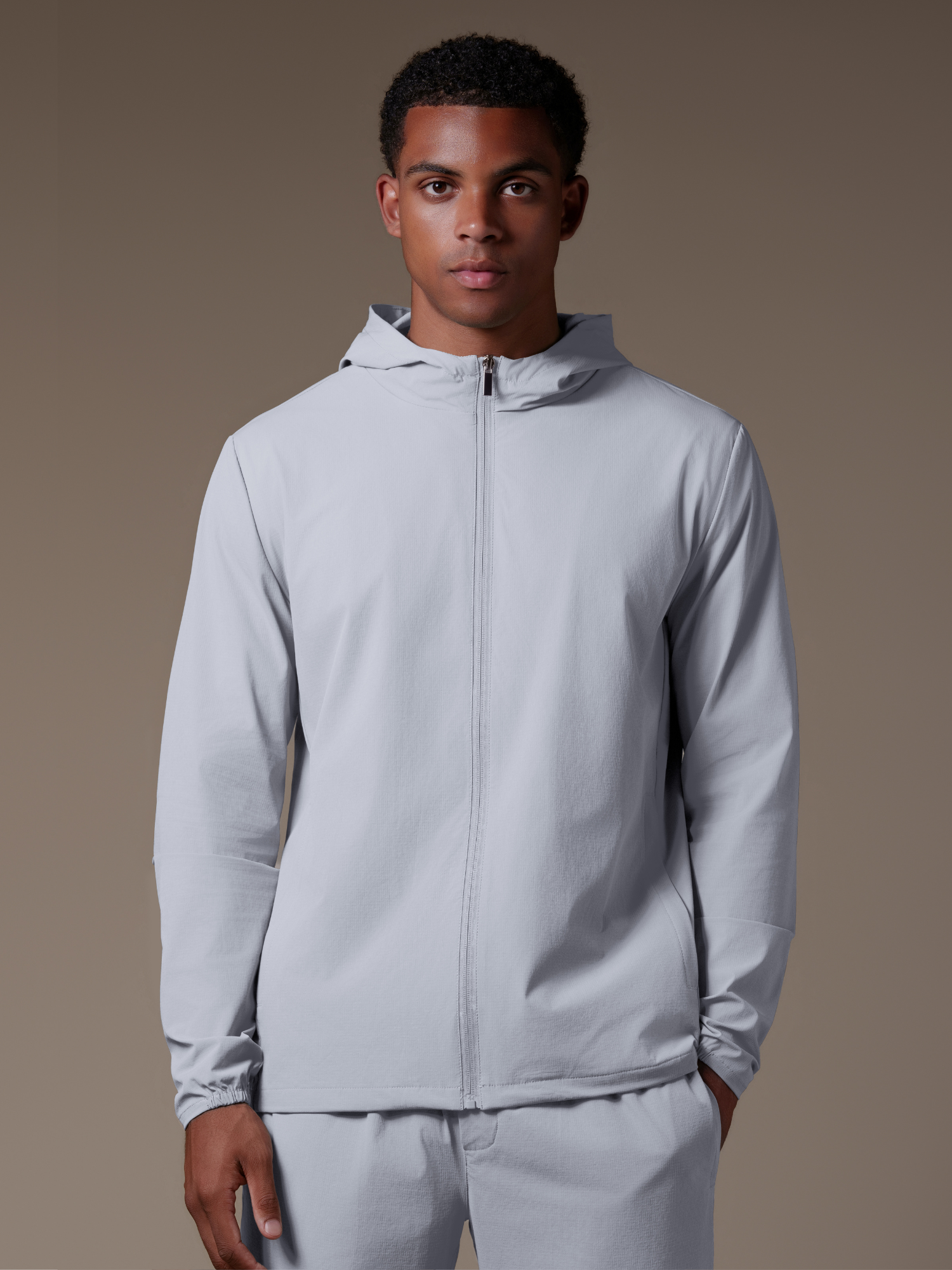 Tech Windbreaker - Grey
