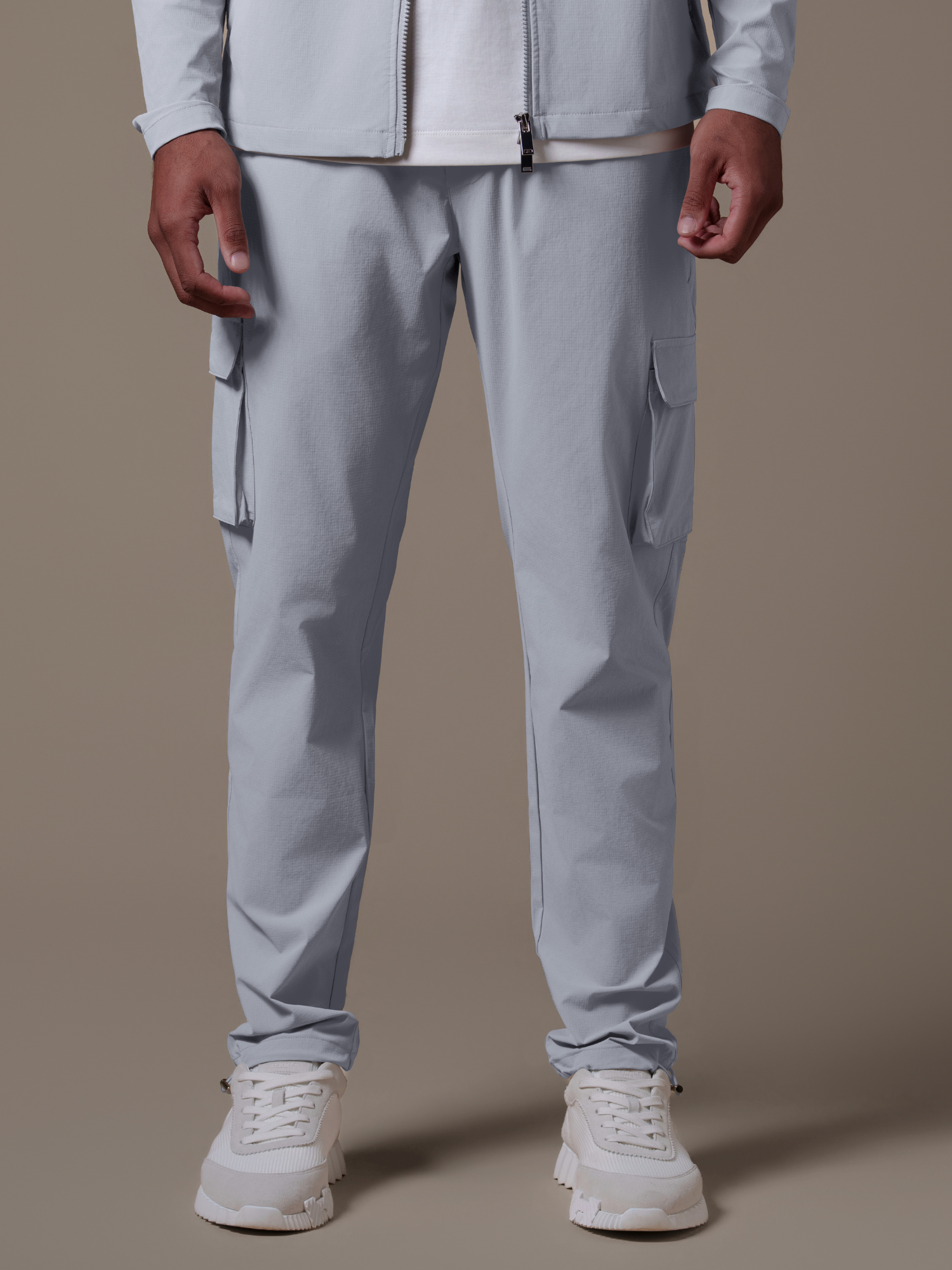 Cargo Tech Pants - Grey