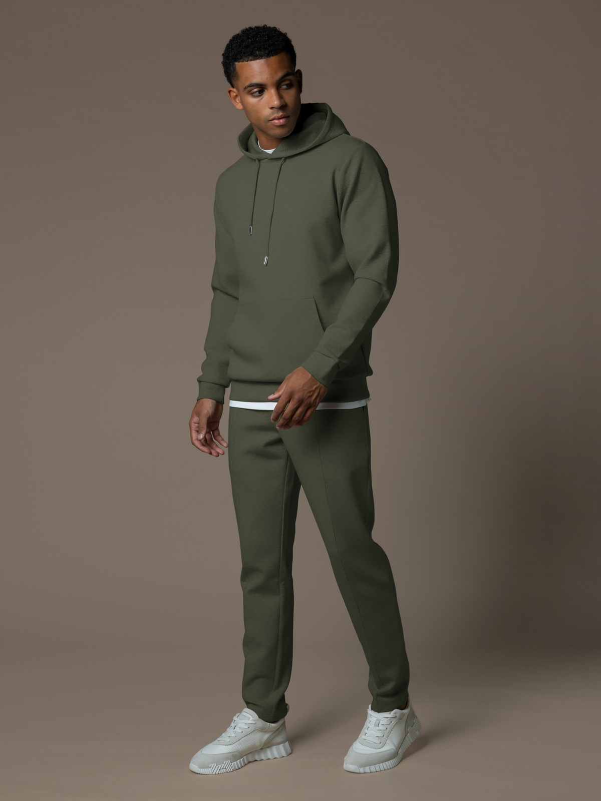 Essential Interlock Flow Set - Forest Green
