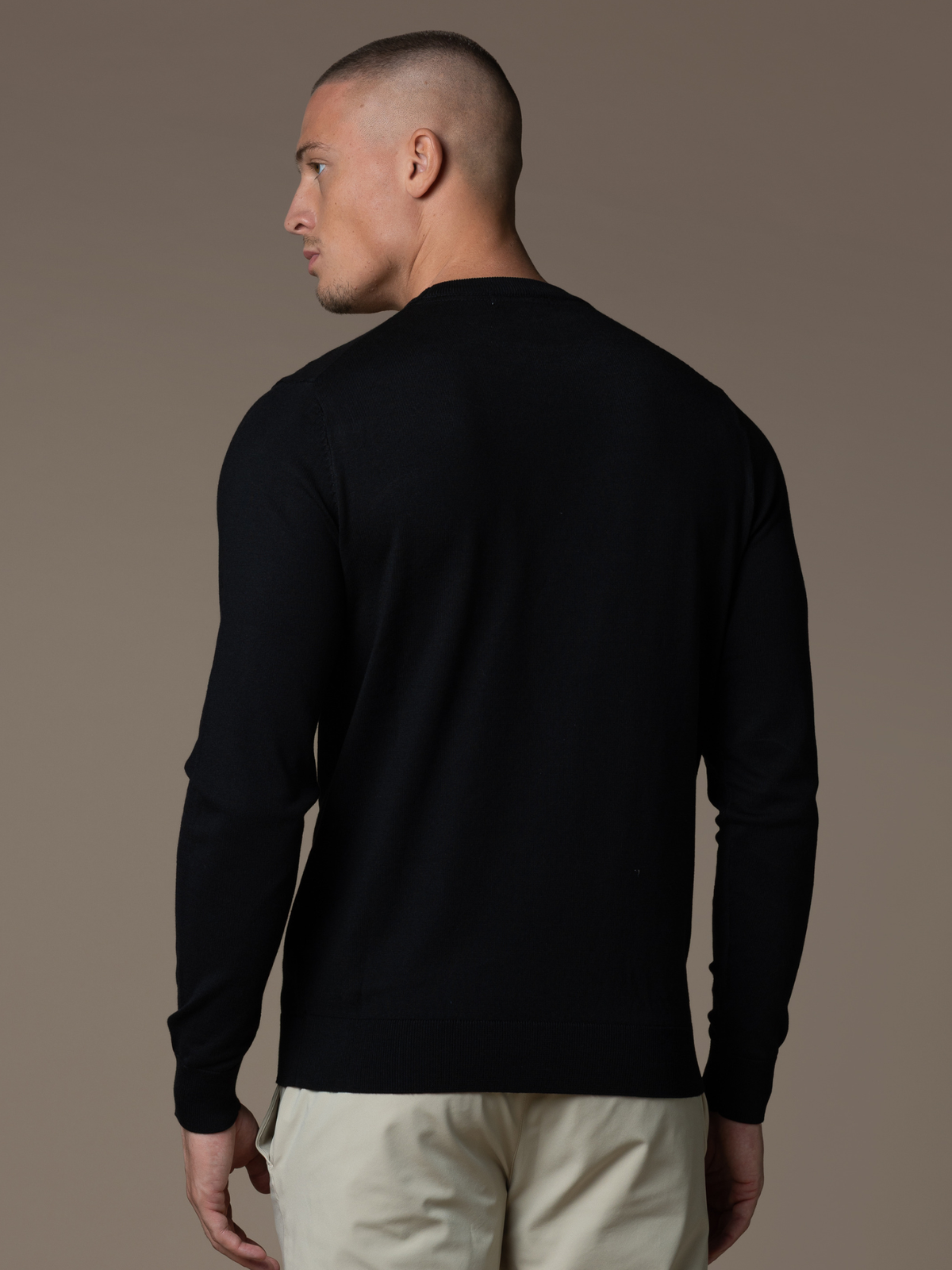 Knit Crewneck - Black