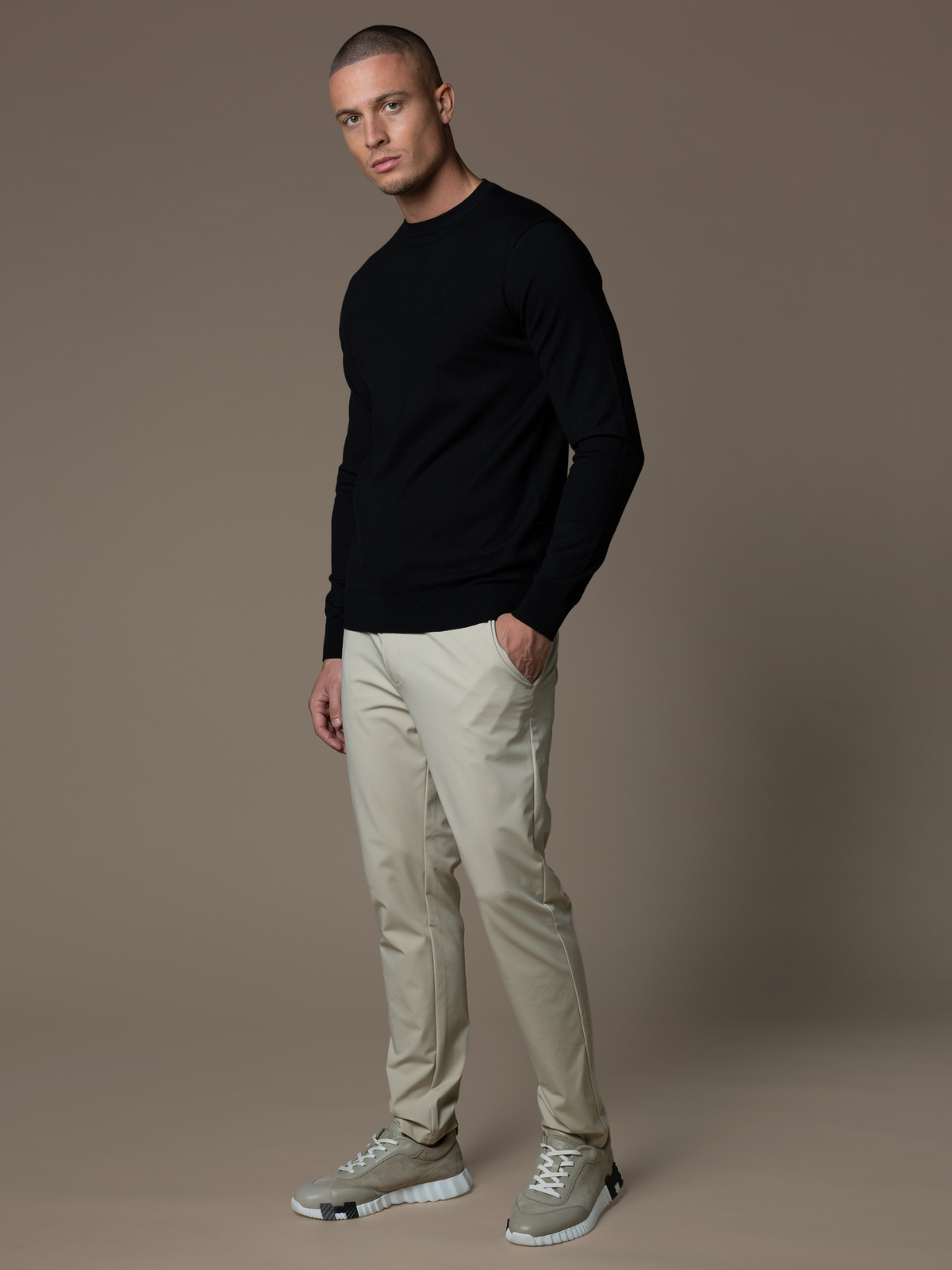 Knit Crewneck - Black