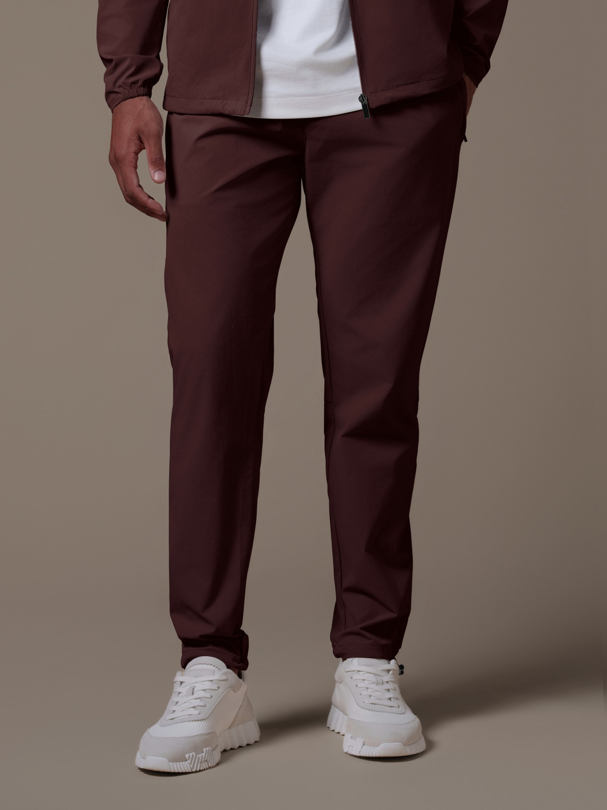 Tech Pants - Burgundy