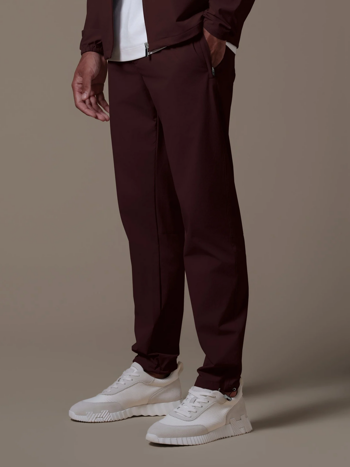 Tech Pants - Burgundy