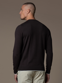 Lino Knit Crewneck - Brown