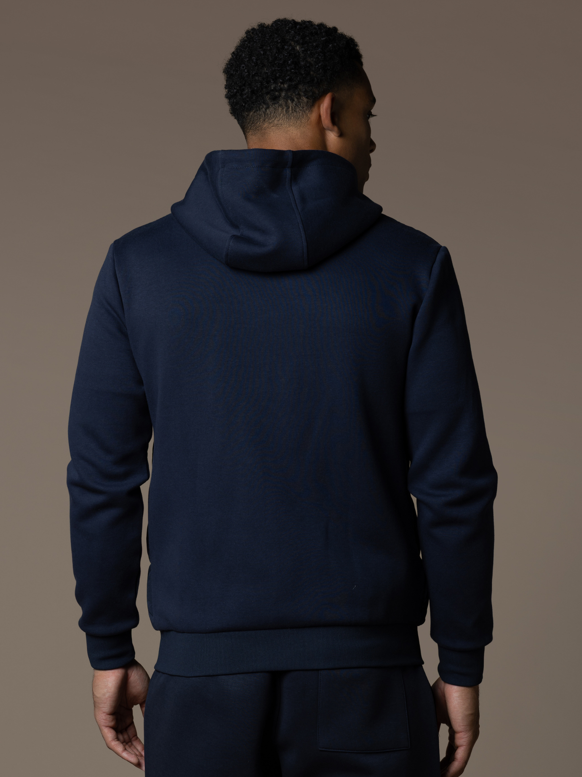 Hybrid Quilted Windbreaker - Navy