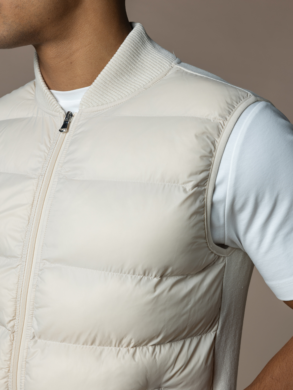 Hybrid Gilet - Beige