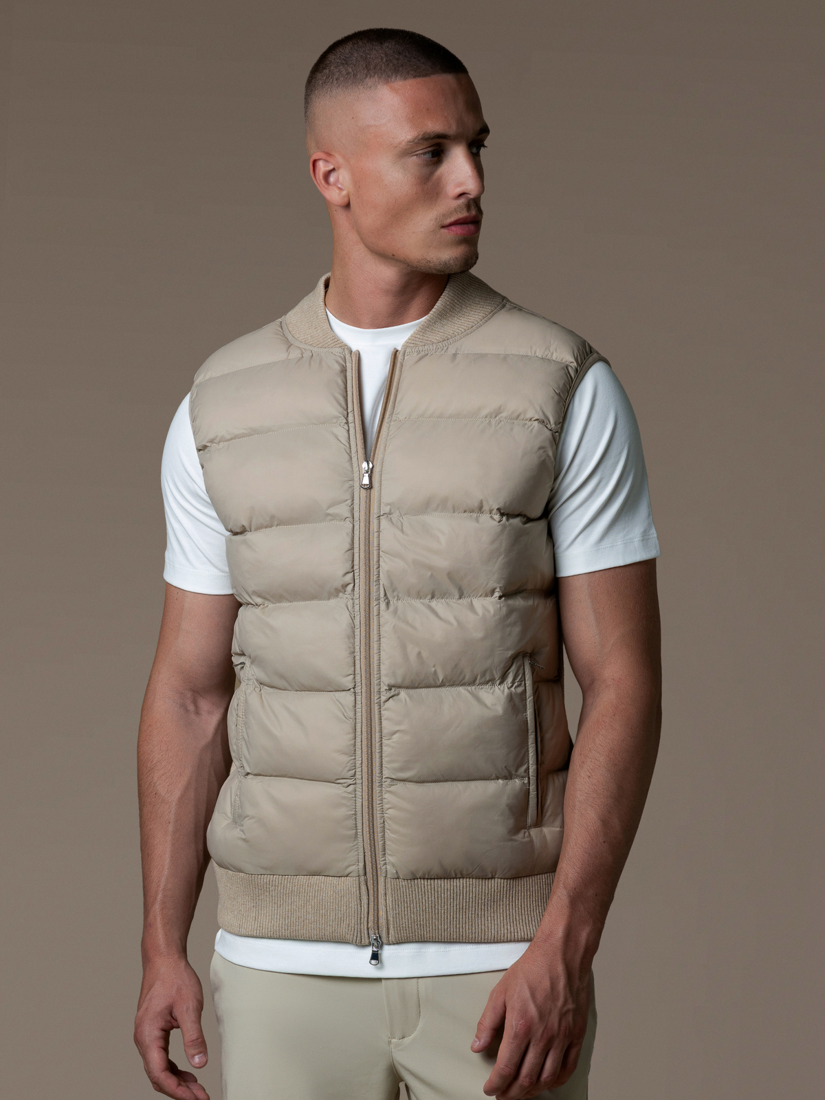 Hybrid Gilet - Sand
