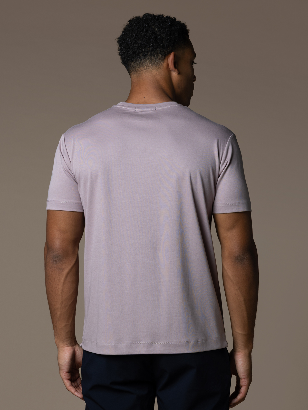 Essential Lux T-Shirt - Ash Rose