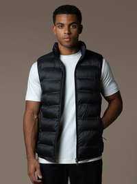 Tech Puffer Gilet - Black
