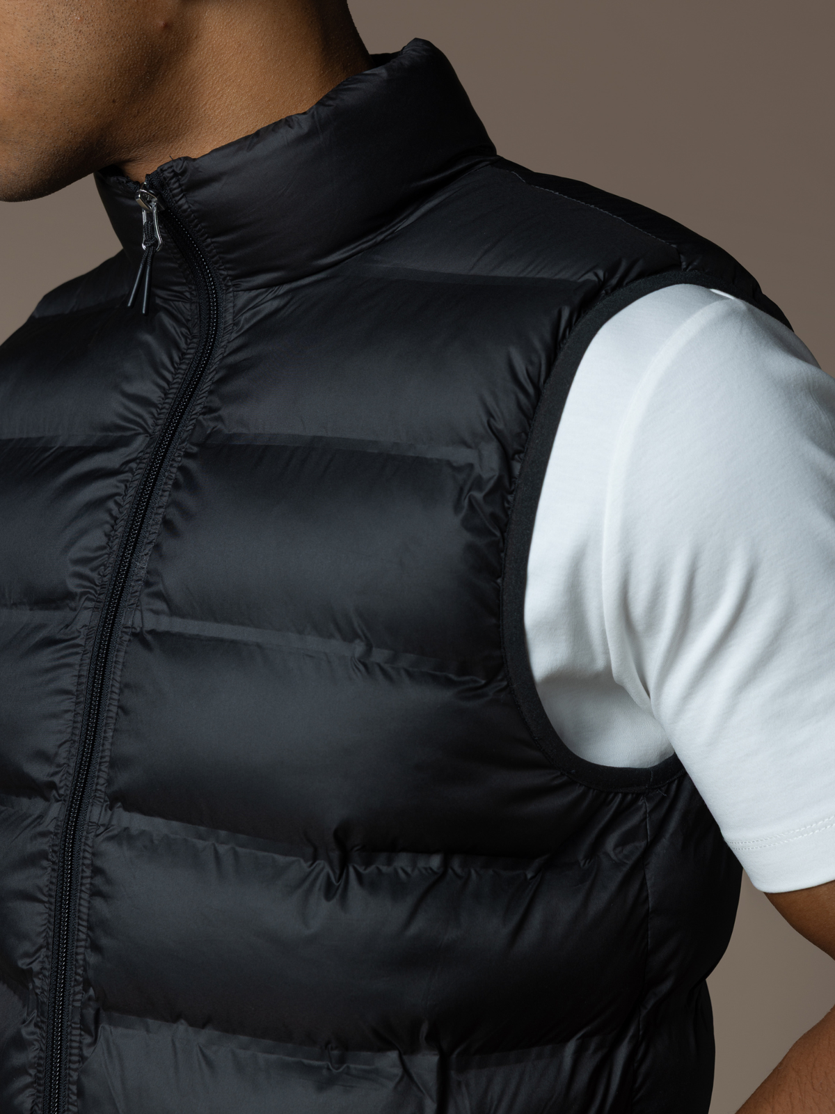 Tech Puffer Gilet - Black