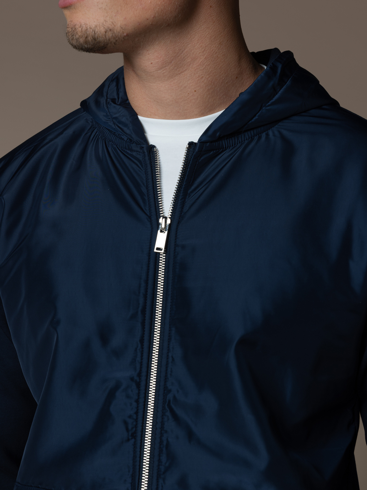 Hybrid Flow Windbreaker - Navy