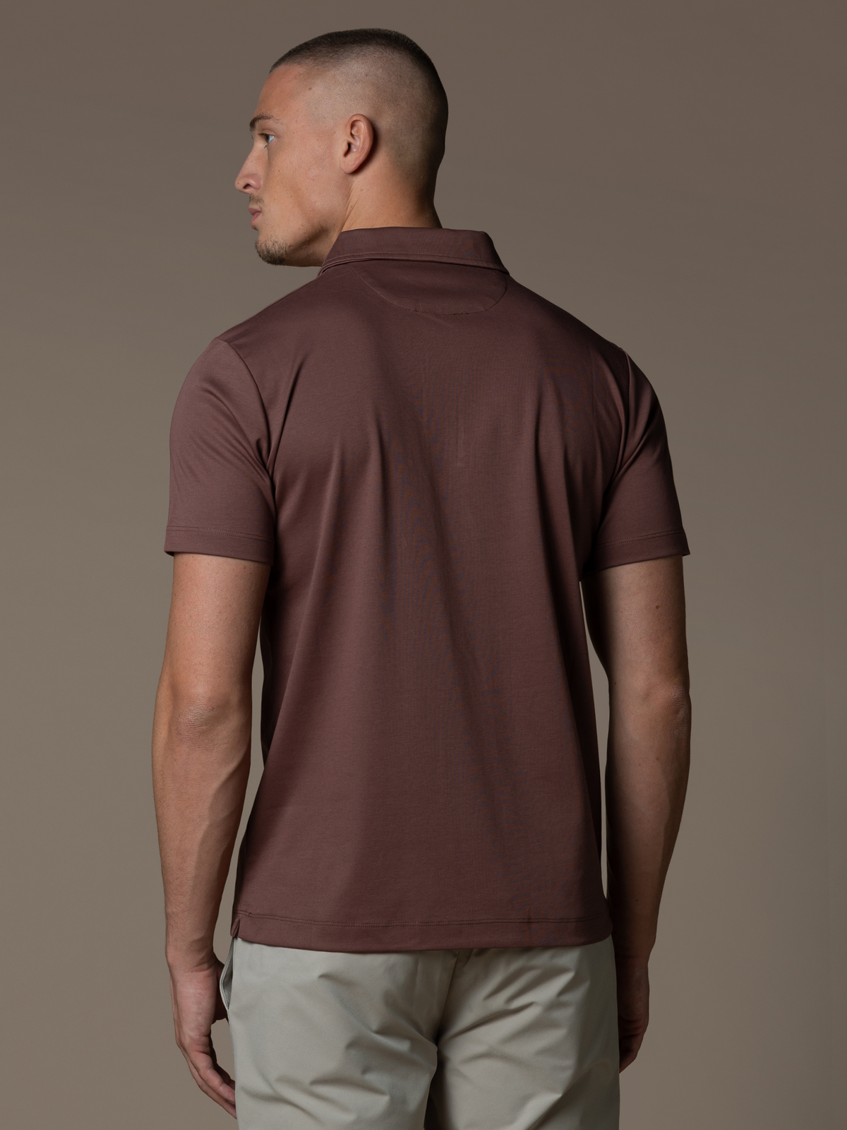 Lux Polo - Maroon