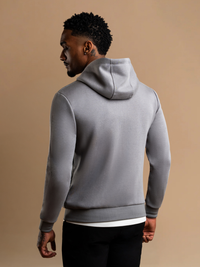 Hybrid Quilted Windbreaker - Grey