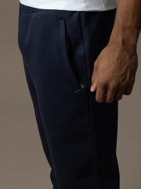 Essential Interlock Jogger - Navy