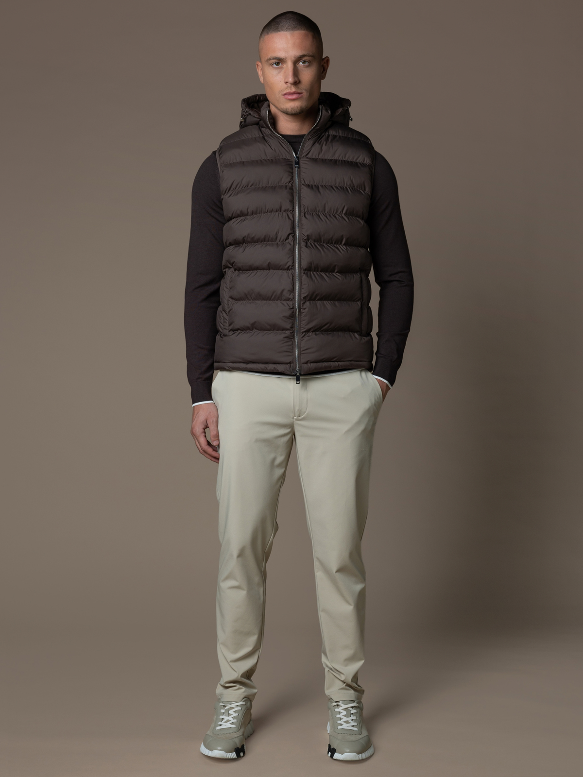 Aero Gilet - Espresso