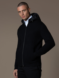 Hybrid Rib Jacket - Black