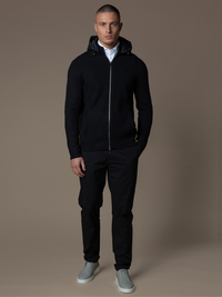 Hybrid Rib Jacket - Black