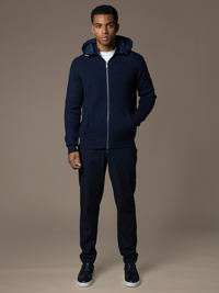 Hybrid Rib Jacket - Navy