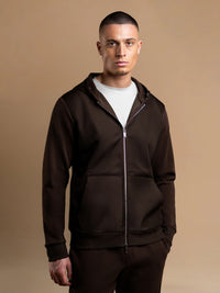 Hybrid Flow Windbreaker - Brown