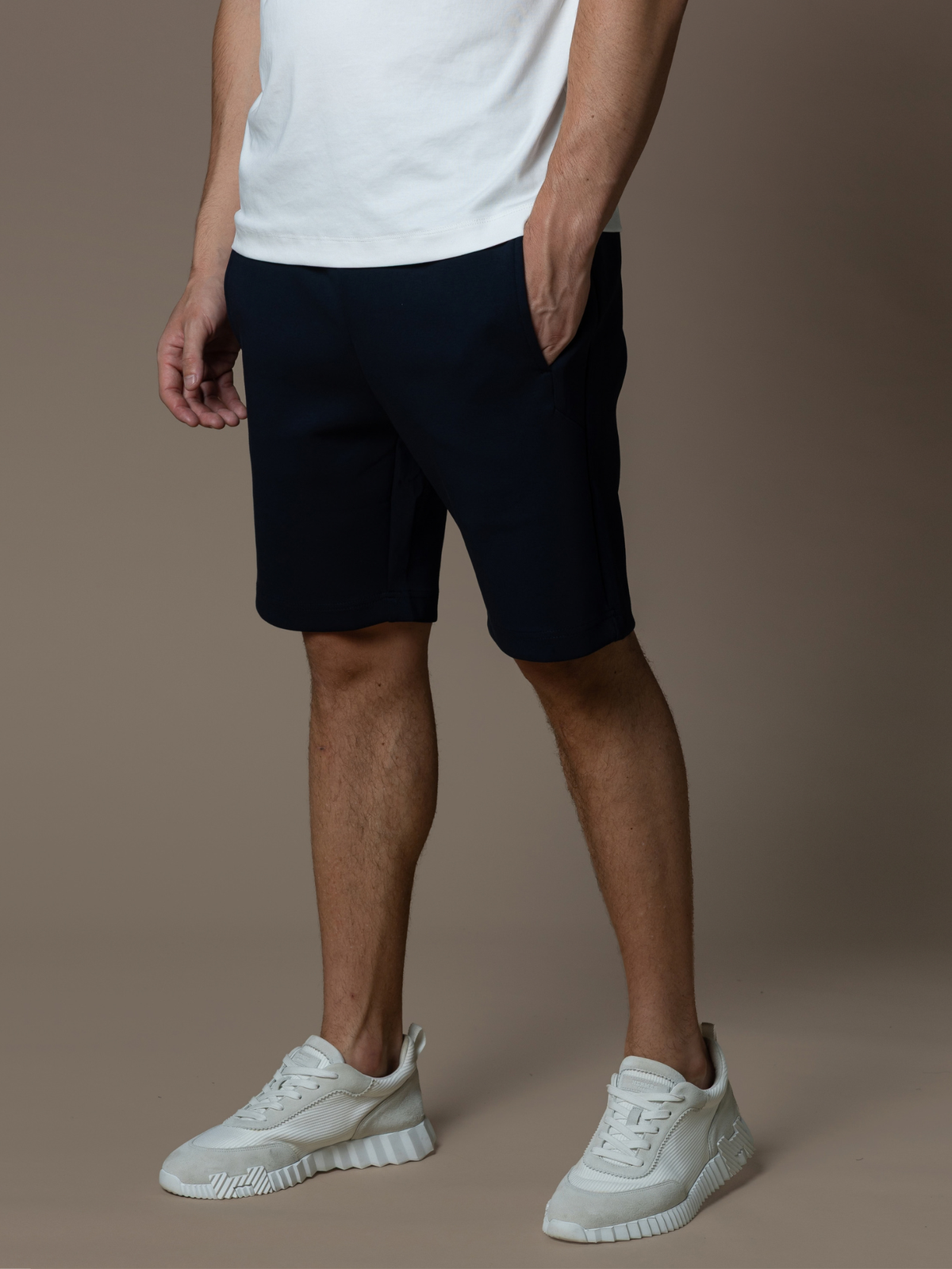Interlock Flow Short Set - Navy