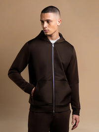 Hybrid Flow Windbreaker - Brown