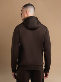 Hybrid Flow Windbreaker - Brown