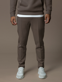 Essential Interlock Jogger - Taupe
