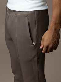 Essential Interlock Jogger - Taupe