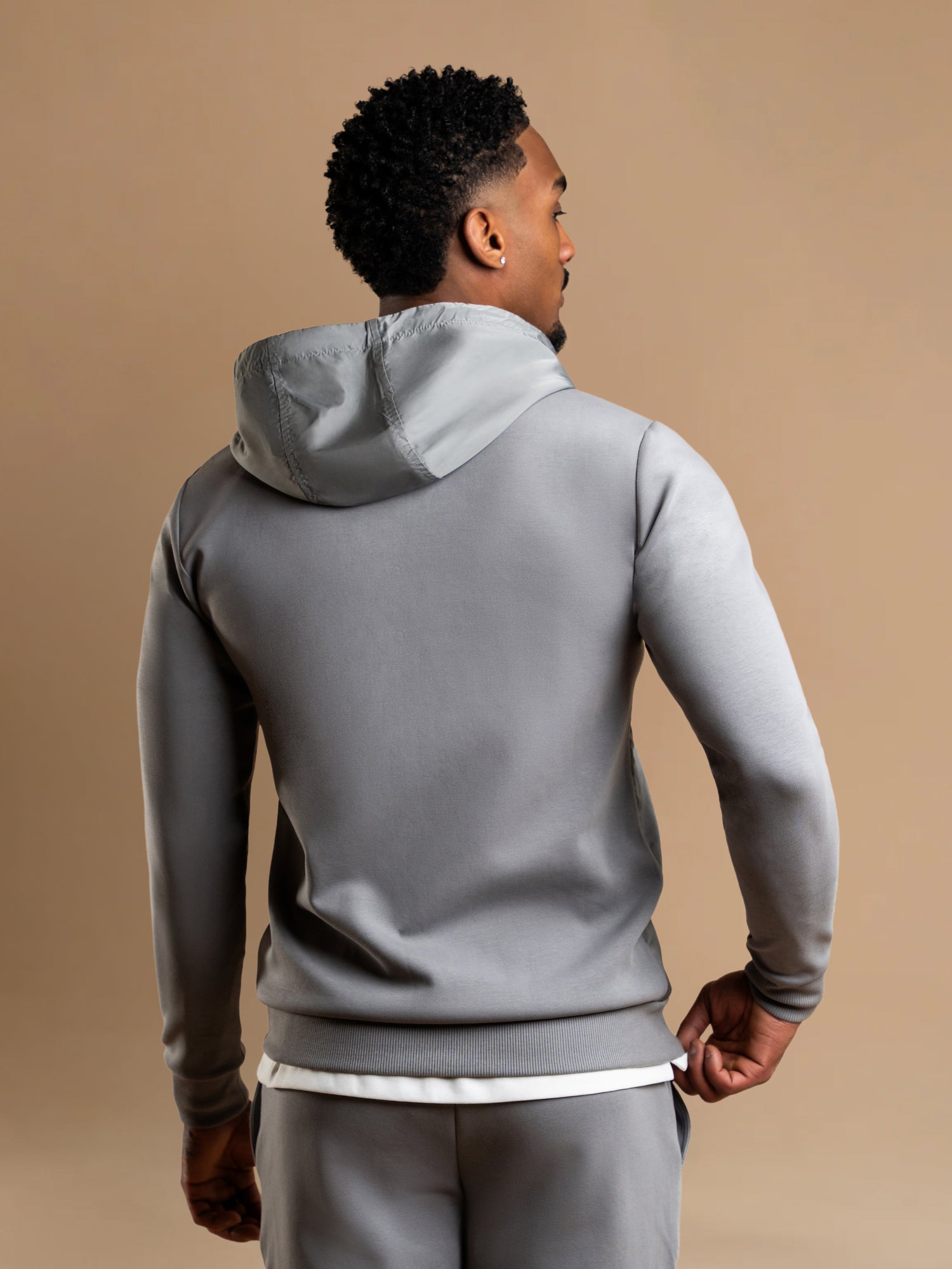 Hybrid Flow Windbreaker - Grey