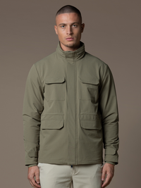 Tech Field Jacket - Taupe