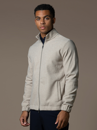 Soft Knit Jacket - Beige