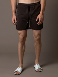 Zip Swim Short - Espresso