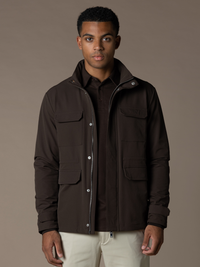 Tech Field Jacket - Brown