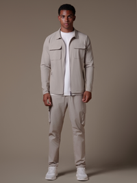 Cargo Tech Suit - Beige
