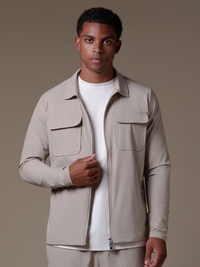 Cargo Tech Suit - Beige