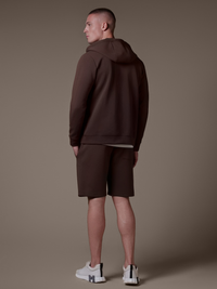 Interlock Flow Short Set - Brown
