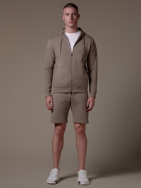 Interlock Flow Short Set - Taupe
