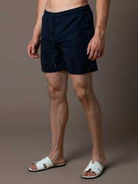 Zip Swim Short - Navy