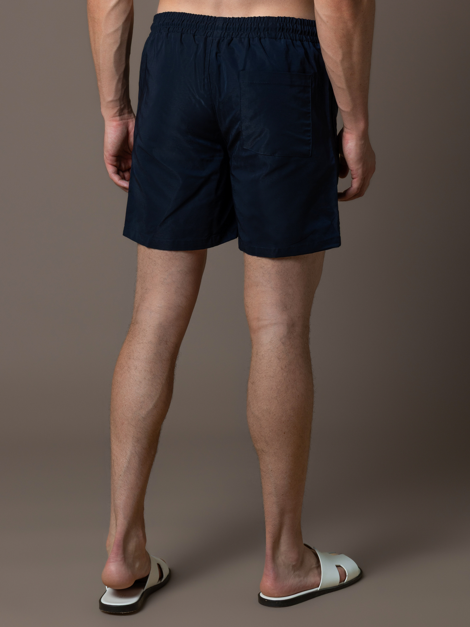 Zip Swim Short - Navy