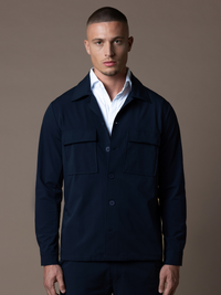Velo Utility Jacket - Deep Navy