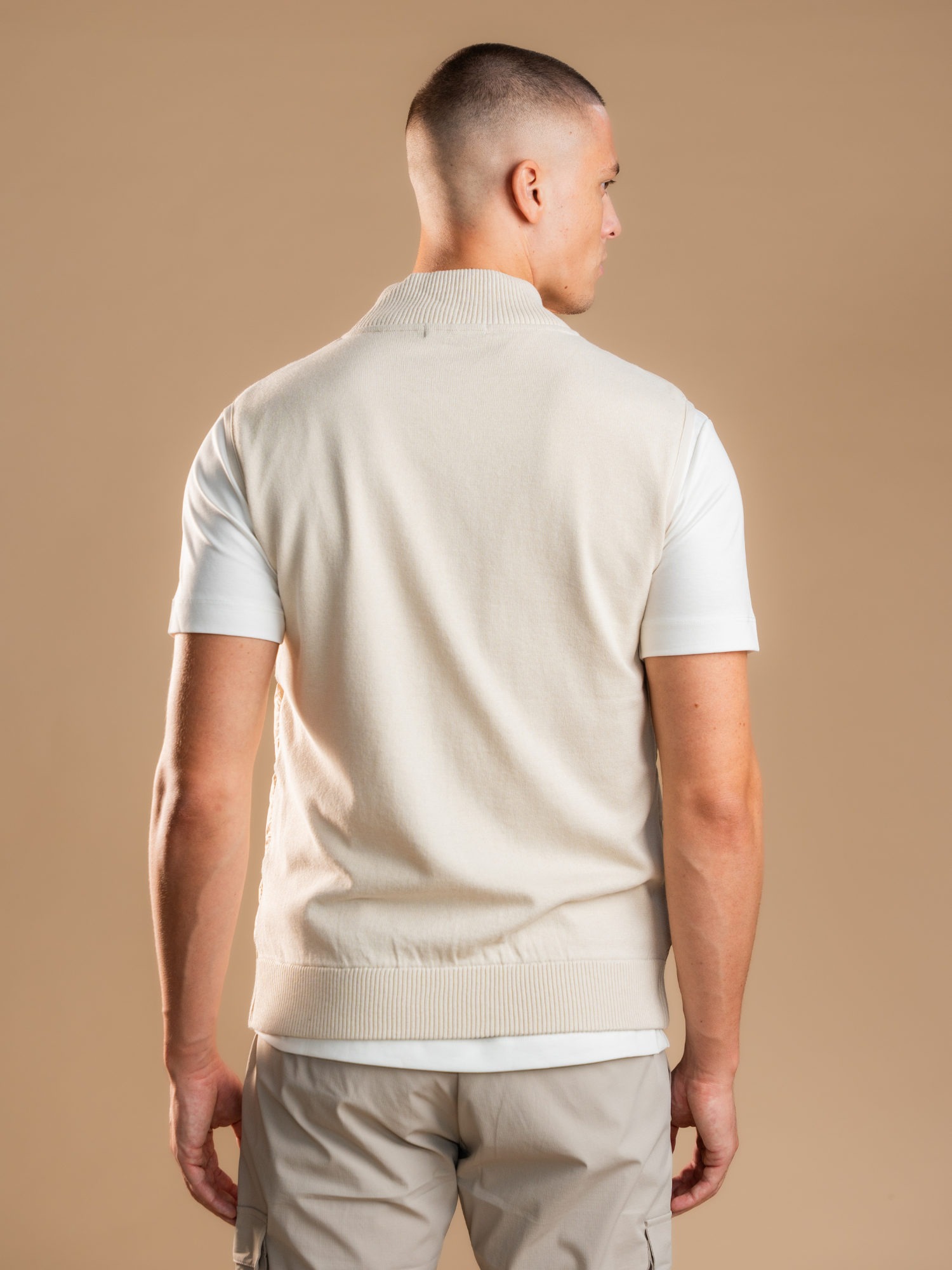 Hybrid Gilet - Beige