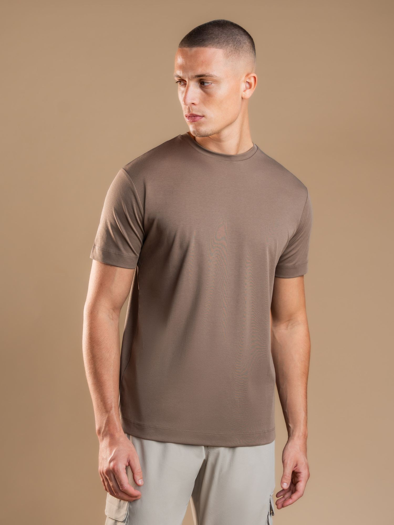 Essential Lux T-Shirt - Mocca