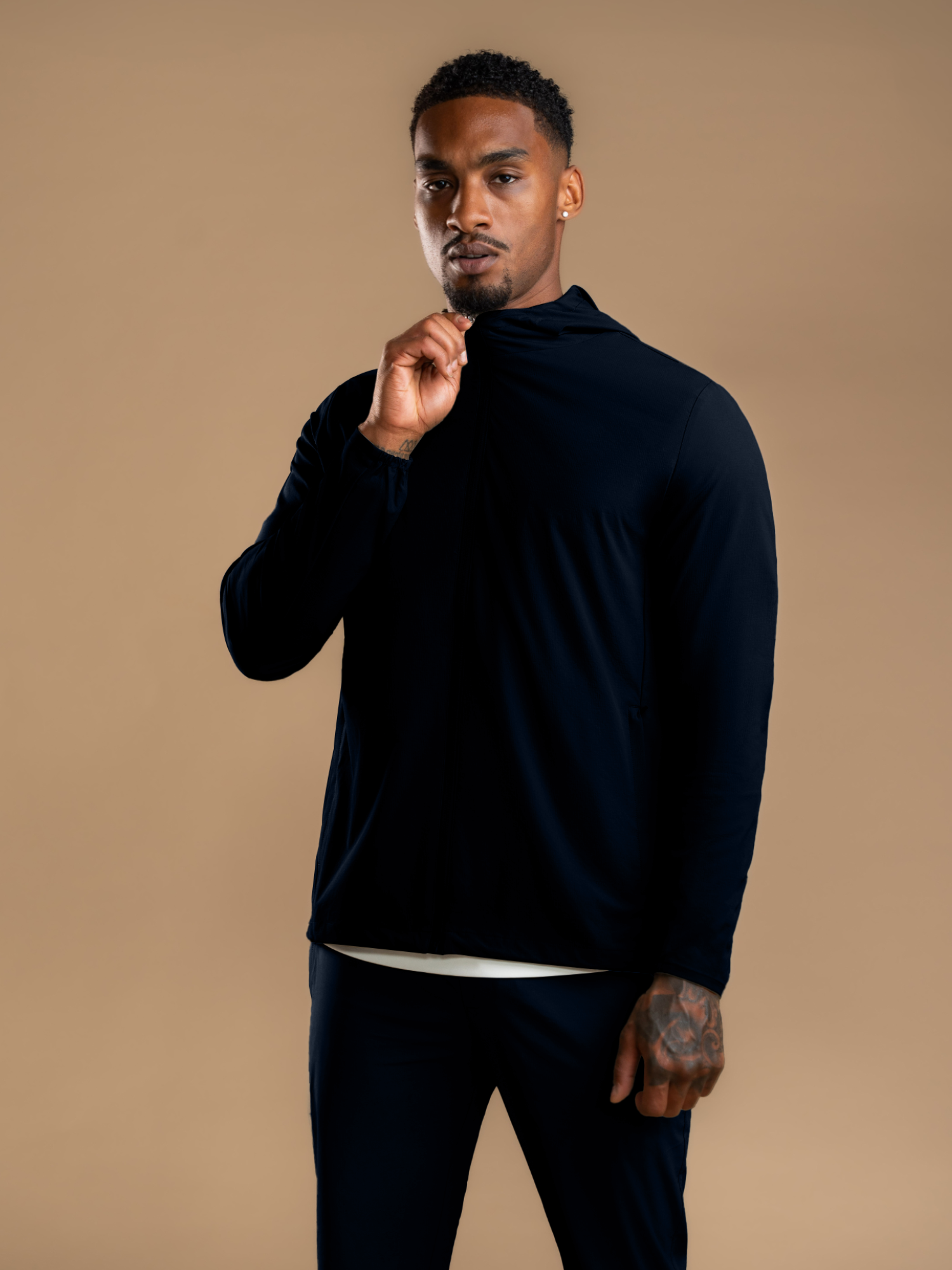 Tech Windbreaker - Deep Navy