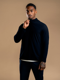Tech Windbreaker - Deep Navy