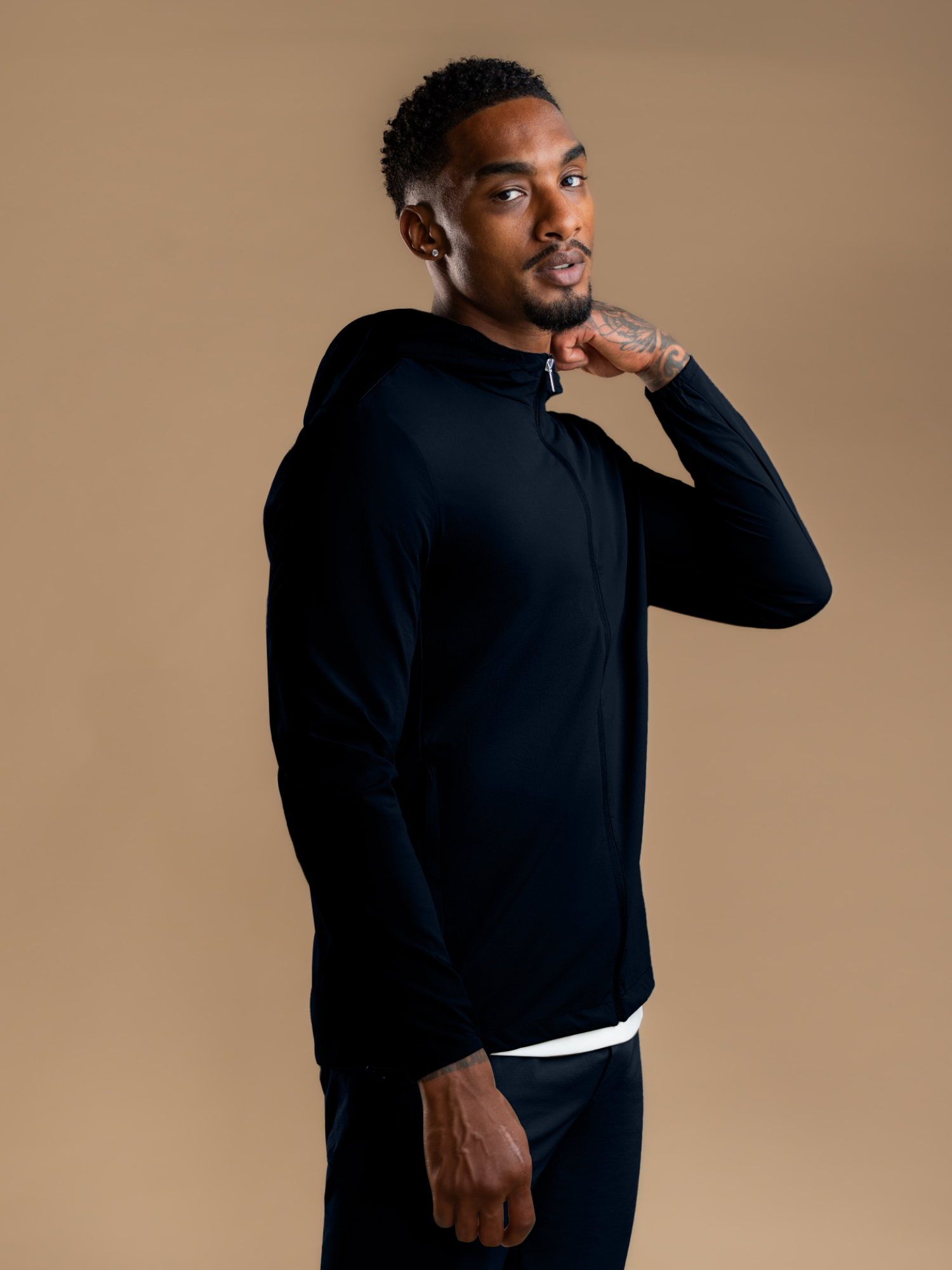 Tech Windbreaker - Deep Navy