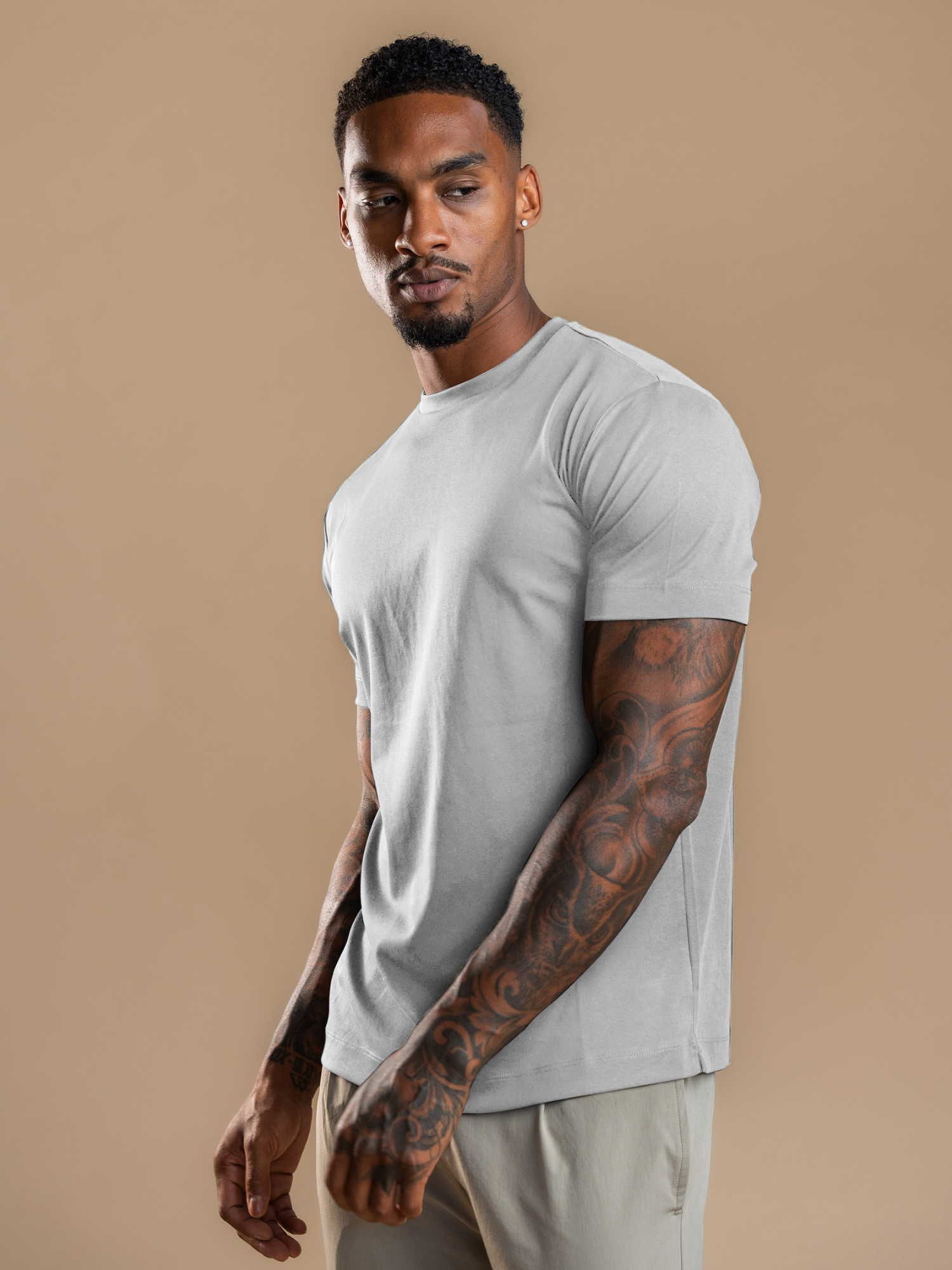 Essential Lux T-Shirt - Grey