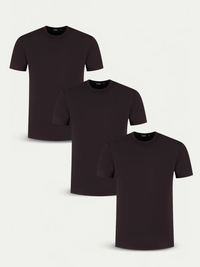 Essential Lux T-Shirt - 3-Pack - Black