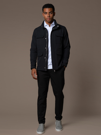 Tech Field Jacket - Black