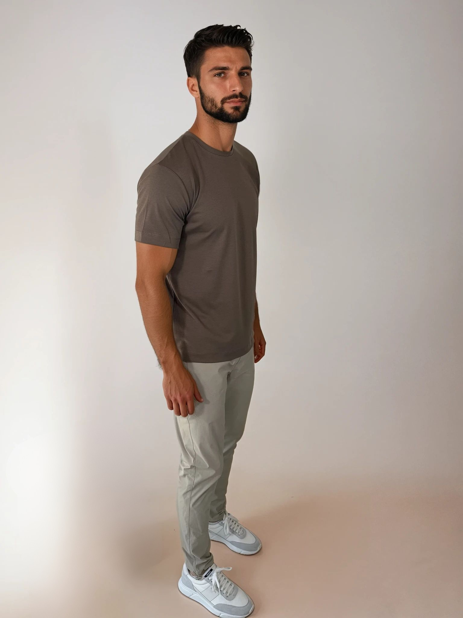 Essential Lux T-Shirt - Mocca