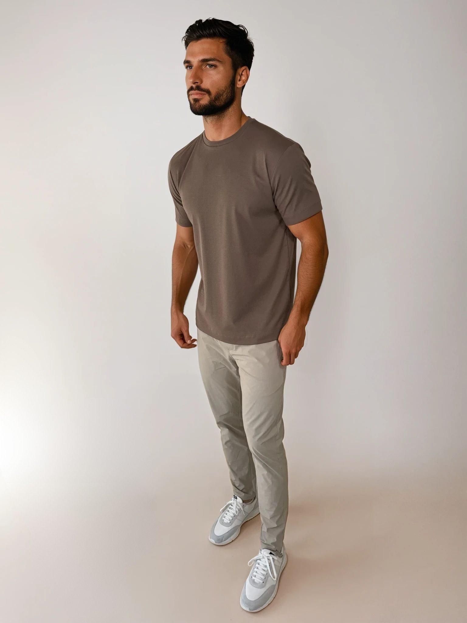 Essential Lux T-Shirt - Mocca